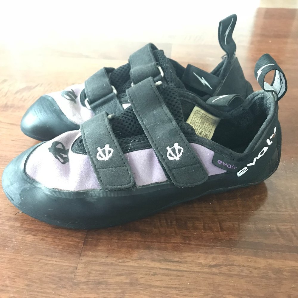 Evolv Elektra Trax  Rock Climbing Shoes size 7.5